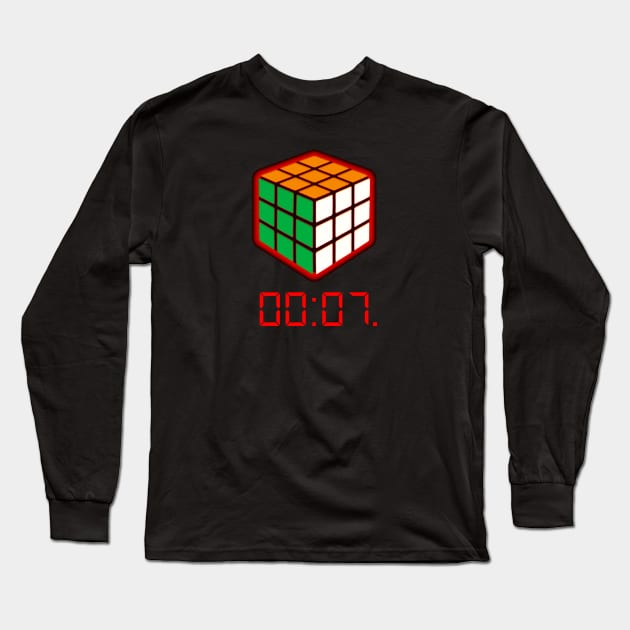 7 seconds Long Sleeve T-Shirt by TheCreatedLight